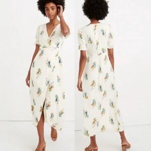 Madewell Ruffle Maxi Dress Classic Corsage